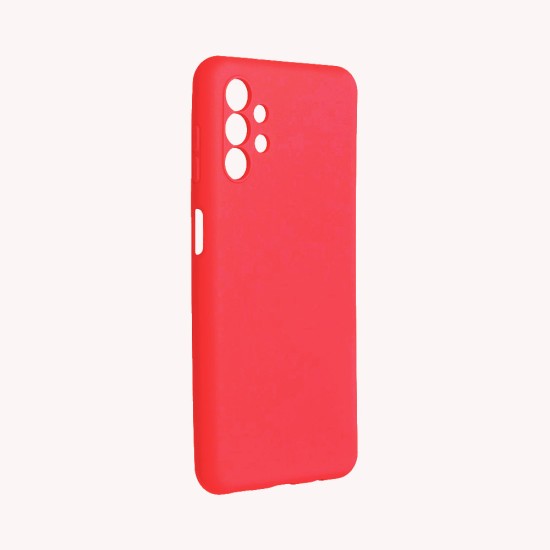 Capa de Silicone com Moldura de Câmera para Samsung Galaxy A32 5g Vermelho